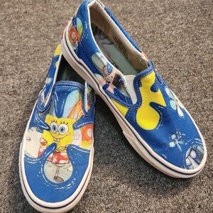 Vans SpongeBob AlohaBob x Ckassic Slip-On Sneakers Men's | Youth 3.5 Women's 5
